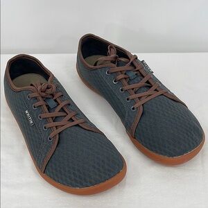 WHITIN SIZE 45(11 US)  Men's Green and Brown Casual Shoes